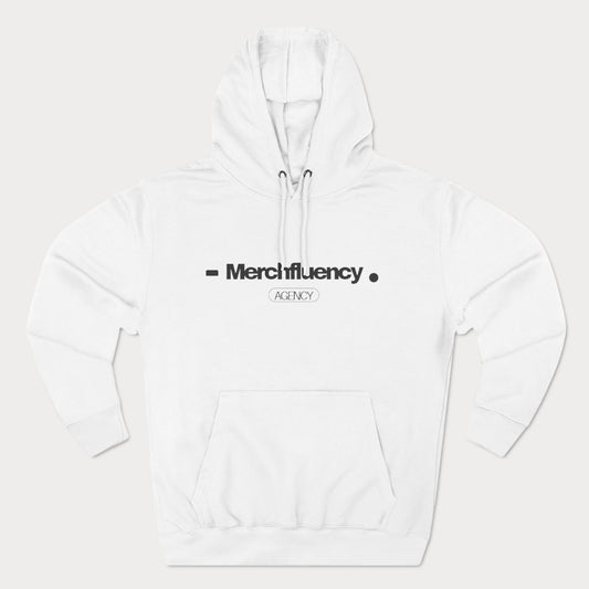 Three-Panel Fleece Hoodie